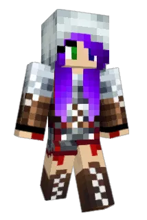 BeIina Minecraft avatar full body