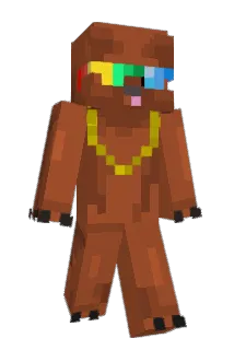 Beaavr Minecraft avatar full body