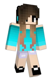 Beachbabe10 Minecraft avatar full body