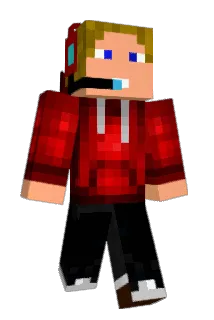 Beakman Minecraft avatar full body