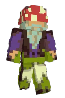BeanGnome Minecraft avatar full body