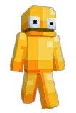 Beancito Minecraft avatar full body