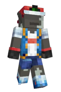BeansBoo Minecraft avatar full body