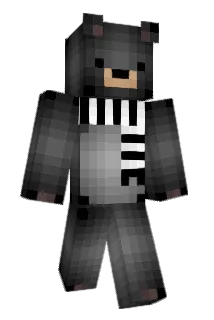 BearFear Minecraft avatar full body