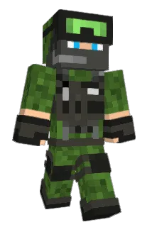 BearKhan Minecraft avatar full body