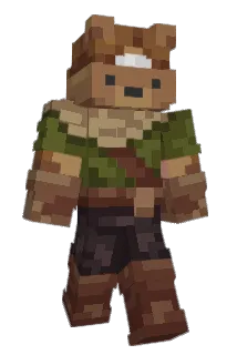 BearOh Minecraft avatar full body