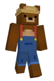 Bear_In_Overalls Minecraft avatar full body