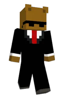 BearaTie Minecraft avatar full body
