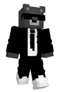 BeardedKingx Minecraft avatar full body