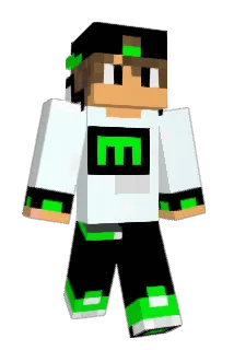Bearex Minecraft avatar full body