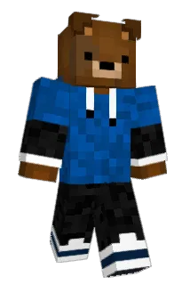 BearlyABear Minecraft avatar full body