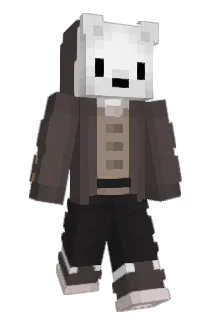 Bearshii Minecraft avatar full body