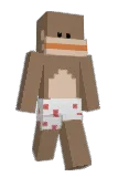 Bearsugars Minecraft avatar full body