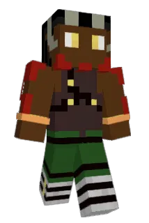 BeastKingHero Minecraft avatar full body