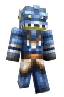 Beastless Minecraft avatar full body