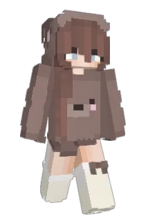 BeastlyBear Minecraft avatar full body