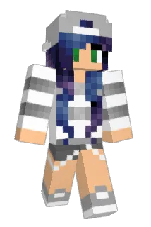 BeautifulSenpai Minecraft avatar full body