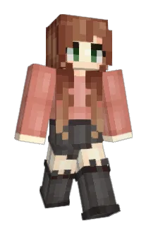 BeautyZebra Minecraft avatar full body
