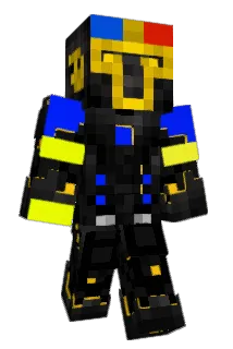 Beautyking Minecraft avatar full body