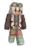Beauwie Minecraft avatar full body