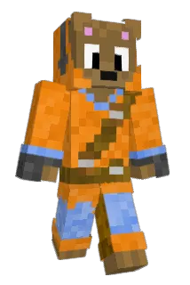 BeauzyBear Minecraft avatar full body