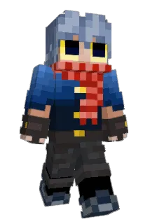 Minecraft-Avatar von Bebbl: ganzer Körper