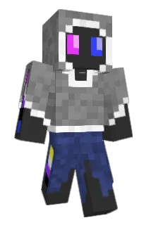 Beck_Areti_Crazy Minecraft avatar full body
