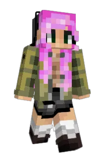 Beckari Minecraft avatar full body