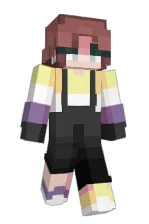 BecksLeKittyTV Minecraft avatar full body