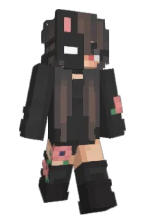 BecxaBear Minecraft avatar full body