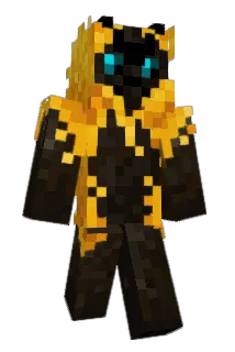 BeeRee Minecraft avatar full body