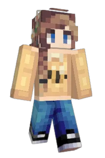 BeeUK Minecraft avatar full body
