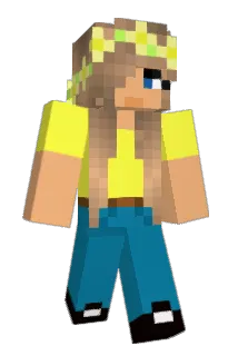 Beeabeille Minecraft avatar full body