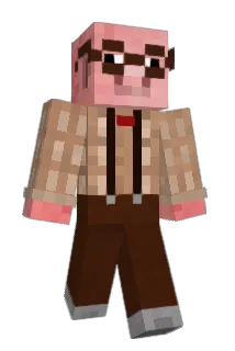 Beeefalo Minecraft avatar full body