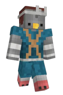 Beeftaube Minecraft avatar full body