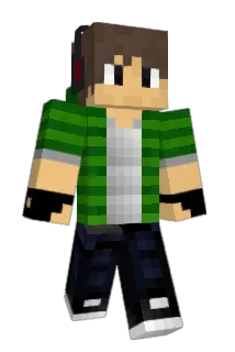 BegaYT Minecraft avatar full body
