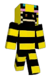 Begrayed Minecraft avatar full body