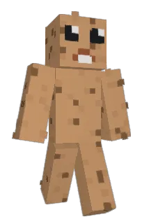 BeingDerm Minecraft avatar full body