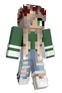 Bella1110 Minecraft avatar full body