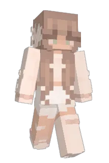 BellaBlue36 Minecraft avatar full body
