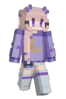 BellaBuns Minecraft avatar full body