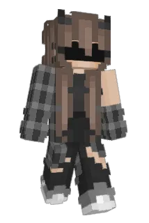 BellaOMG Minecraft avatar full body