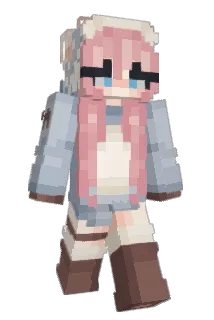 BellaSwam Minecraft avatar full body