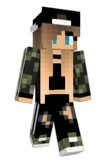 Bella_03 Minecraft avatar full body