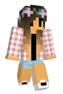 Bellababydoll15 Minecraft avatar full body