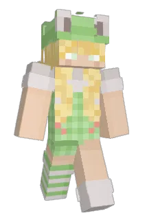 Bellafarida Minecraft avatar full body