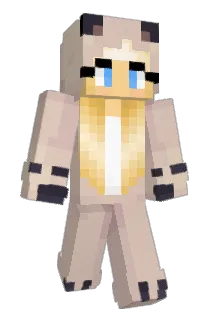 Bellaschoko Minecraft avatar full body