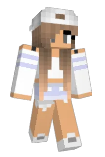 BelleGamer47 Minecraft avatar full body