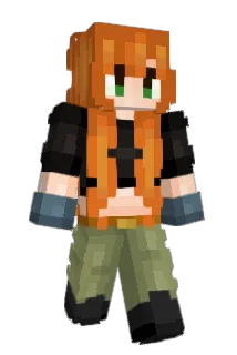 BelleMel Minecraft avatar full body