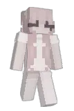Belled Minecraft avatar full body